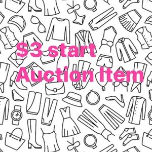 $3 Start Auction Item